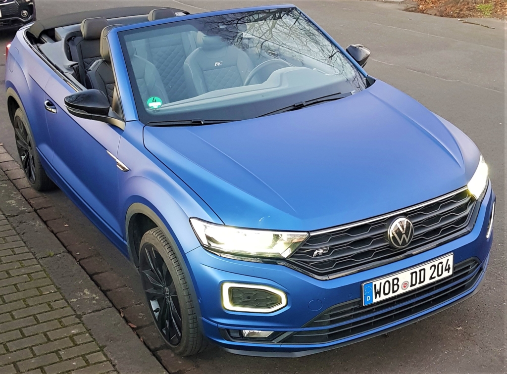 Volkswagen T-Roc Cabrio 2024 Abmessungen 